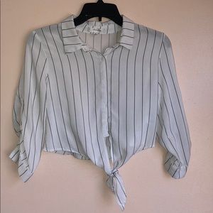 Active USA Button-up Blouse